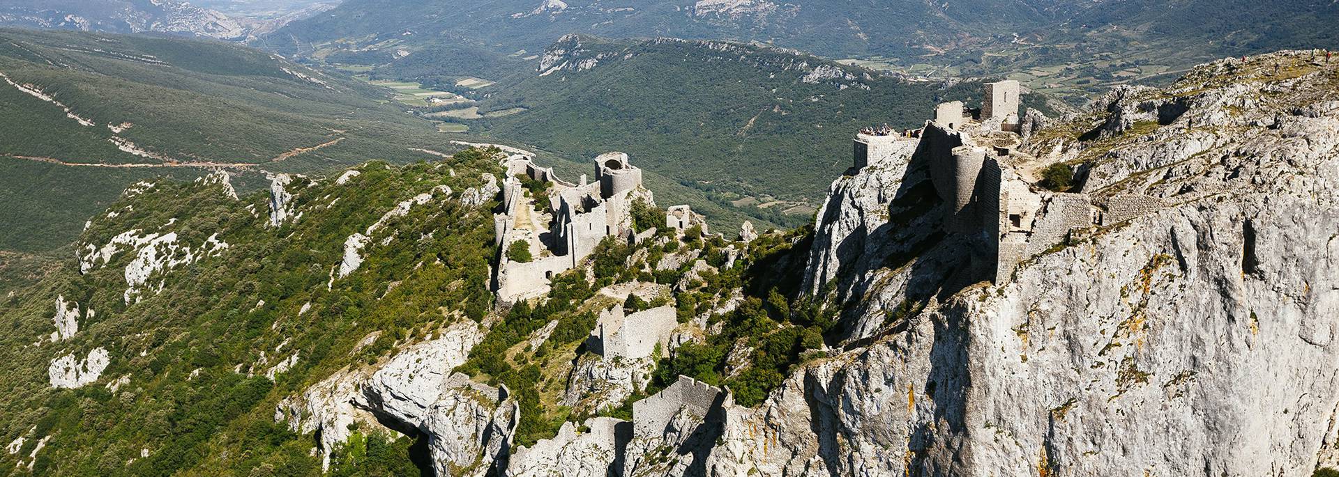 Visite du château de Peyrepertuse