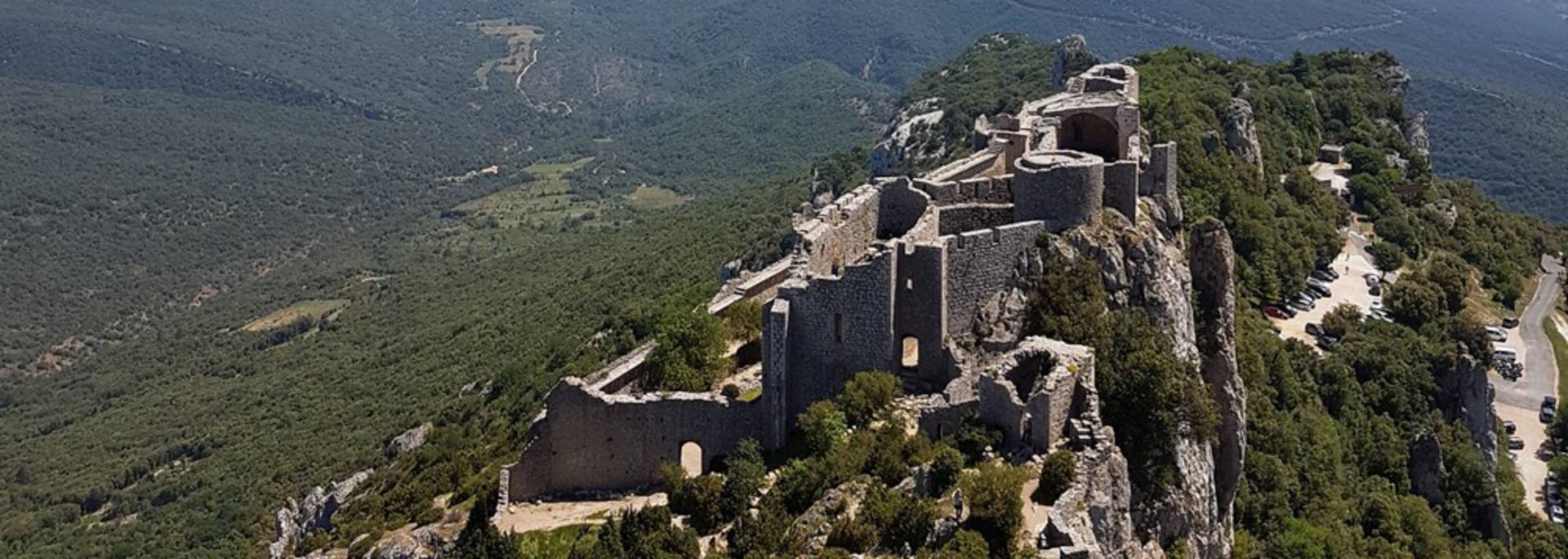 Visite du château de Peyrepertuse